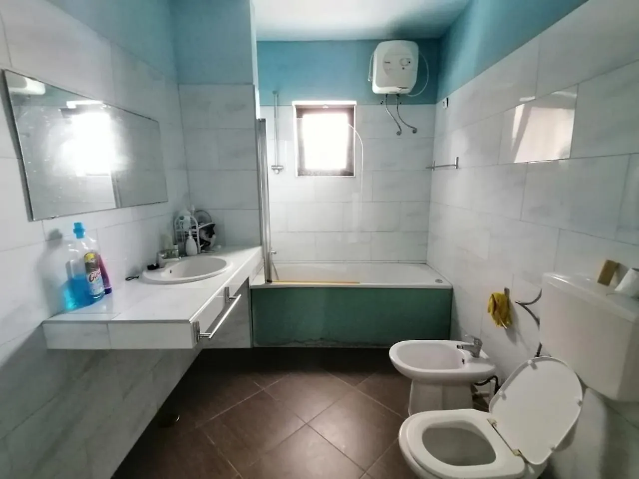 House View To Santa Luzia With Swimming Pool Villa Mindelo