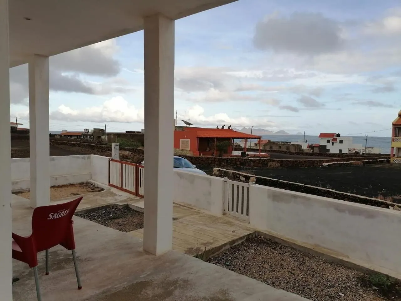 House View To Santa Luzia With Swimming Pool Villa Mindelo 0*,